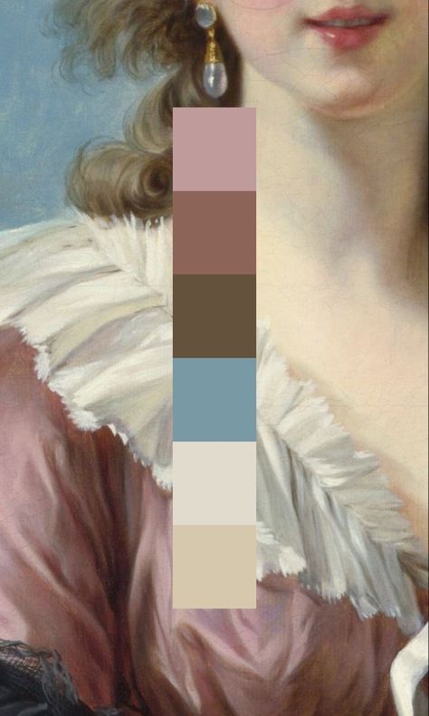 Persephone And Aphrodite, Rococo Colour Palette, Divine Feminine Color Palette, Persephone Color Palette, Aphrodite Color Palette, Rococo Color Palette, Afrodita Aesthetic, Aphrodite Room, Persephone Painting