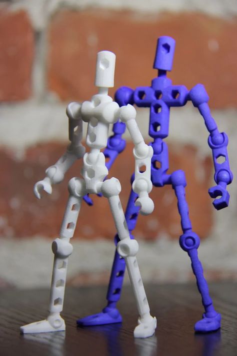 Stopmotion Puppets, Clay Armature, Stop Motion Armature, 3d Printed Robot, 3d Printing Toys, Old School Toys, Drawing Toys, Vinyl Art Toys, 3d Printer Designs