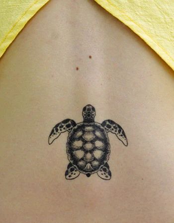 Mini Turtle Tattoo, Sea Turtle Tattoo, Turtle Tattoo Designs, Realistic Temporary Tattoos, Small Meaningful Tattoos, Turtle Tattoo, Dragonfly Tattoo, Bee Tattoo, Subtle Tattoos