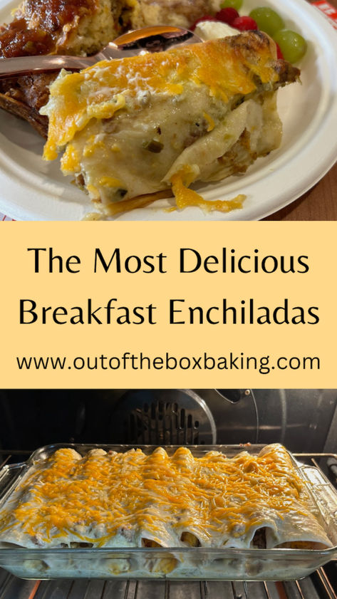 If you’re looking for a hearty breakfast dish, one with a bit of a kick, this is the recipe for you! In this post I’m going to show you how to make simple but delicious Breakfast enchiladas. Enchilada Ingredients, Breakfast Enchiladas, Overnight Breakfast Casserole, Cheesy Recipes, Breakfast Tacos, Chips And Salsa, Delicious Breakfast Recipes, Delicious Breakfast, How To Make Breakfast