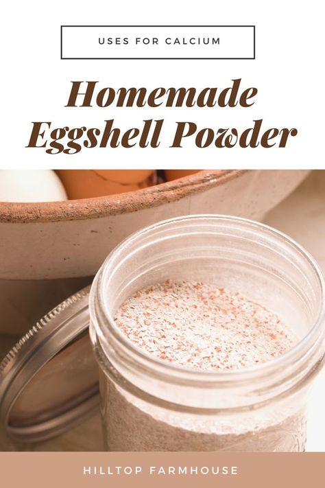 Egg Shell Powder, Egg Shell Uses, Eggshell Powder, Chickens Farm, Prepared Eggs, Powdered Eggs, How To Make Eggs, Backyard Chicken Farming, Tooth Powder