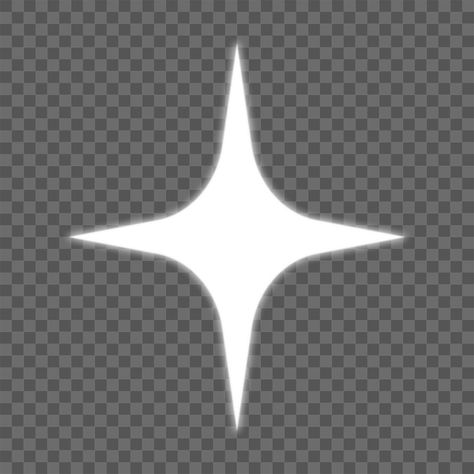 Star Png Icon, White Star Png, Lens Flare Png, Sparkle Png, Star Y2k, Star Png, Icon White, Png Aesthetic, White Flat