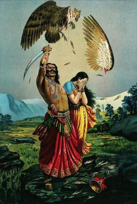 Raja Ravi Varma Paintings, Ravi Varma Paintings, Ravivarma Paintings, King Ravana, Ravi Varma, Raja Ravi Varma, Indian Art Gallery, Indian Painting, Vedic Art