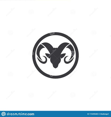 Ram Symbol, Thread Logo, Icons Template, Ram Logo, Symbol Art, Ram Horns, Game Themes, 7 Deadly Sins, Deadly Sins