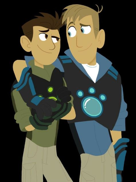 Martin And Chris Kratt Wild Kratts, Wild Cats Brothers, Wild Crats Brothers, Wild Crates Brothers, The Kratt Brothers, Childhood Cartoon Crushes, Wild Kratt Brothers, 2010 Cartoons, Kratt Brothers Ship