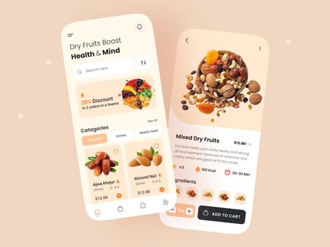 E-commerce Food Ordering App UI by Tazrin on Dribbble Food Font, Ux Design Principles, Food Ordering App, Restaurant App, Fruit Health, Meal Planning App, E-commerce App, Ux App Design, Mobile App Design Inspiration