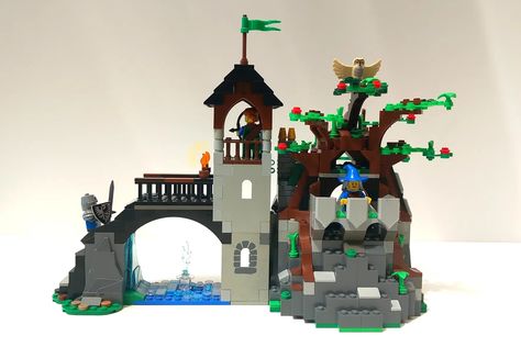 LEGO IDEAS - Secret of the Castle Lego Castle Ideas, Forest Hideout, Castle Ideas, It Works Products, Lego Castle, Building Techniques, Lego Ideas, The Castle, In The Forest