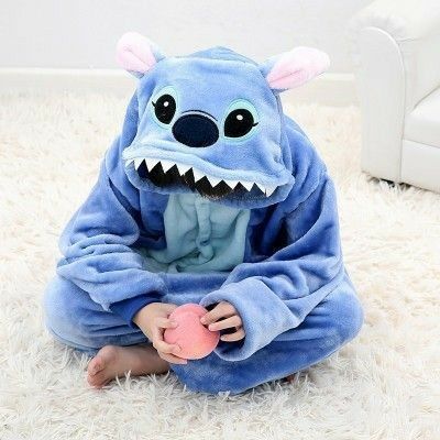 Onesies Pajamas, Baby Stitch, Animal Onesies, Cartoon Stitch, Pajama Costume, Blanket Sleeper, Animal Onesie, Halloween Costumes Diy, Kids Onesies