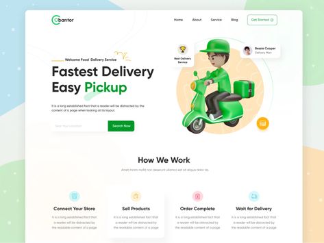 Delivery Website Design, Food Delivery Website, Gas Delivery, Car App, Food Delivery Service, Food Delivery App, App Landing Page, App Website, App Home