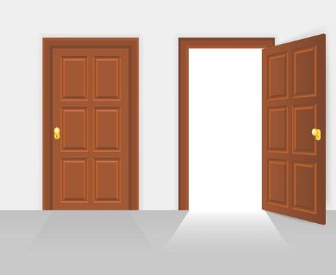 Gate Vector, Door Illustration, Door House, Trendy Door, Door Prop, Door Picture, House Clipart, Kitchen Door Handles, Shining Light