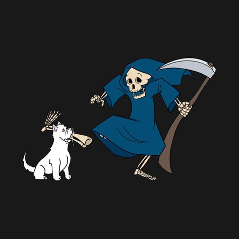 Funny Grim Reaper, Dark Love, Sketch Pad, Dog Wallpaper, Dog Drawing, Grim Reaper, Winter Wonderland, Bones, Tattoo Ideas