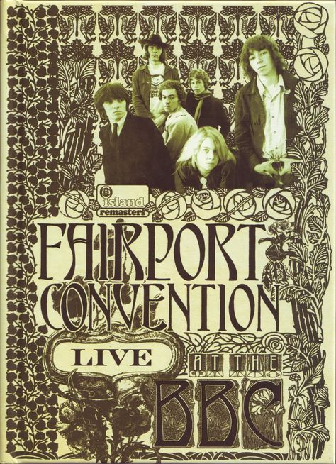 Fairport Convention at the BBC Rock Hall Of Fame, Fairport Convention, Richard Thompson, Cd Box, British Rock, Country Rock, Concert Poster, Tour Posters, Folk Music