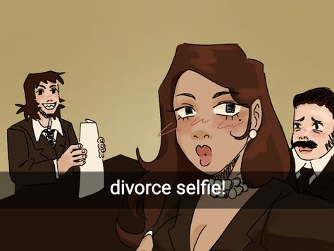 it's a selfie during the divorce Divorce Selfie, Art Trends, Fan Art, Fan, Art