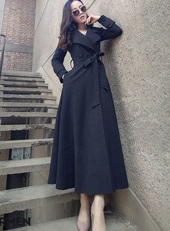 Ladies Long Coat, Long Coats For Women, Korean Fashion Black, Womens Dress Coats, Elegant Outfit Classy, Elegant Coats, Long Coat Jacket, Coat Women Fashion, Long Coat Women