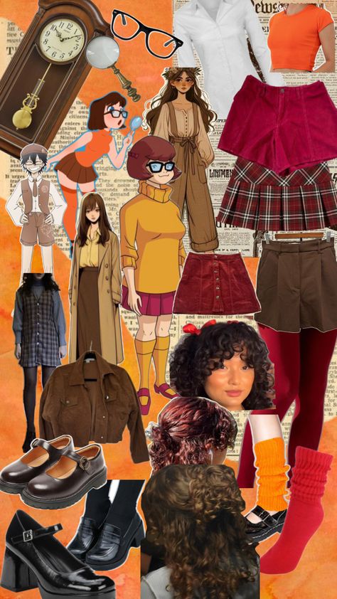 Velma Inspired Outfit, Velma Outfit, Velma Costume, Inspired Outfits, Costume Ideas, Scooby Doo, Outfit Inspirations