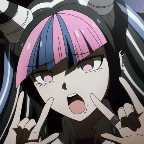 Darwin's Game, Ibuki Mioda, Danganronpa 2, Alien Stage, Danganronpa, Group Chat, Hair, Anime, Blue