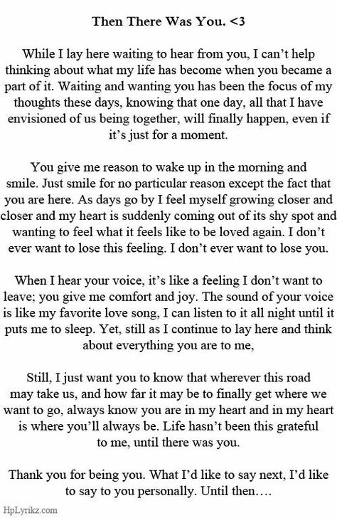 I miss you Brian. You made me feel complete! Letters To Your Boyfriend, Love Letters To Your Boyfriend, Letters To Boyfriend, Dawson's Creek, Dawsons Creek, Bae Quotes, The Perfect Guy, Boyfriend Quotes, Romantic Love Quotes