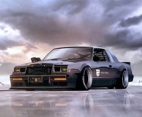 This Is One Awesome Pro-Touring Buick Grand National!!! Pro Touring Cars, Buick Grand National, Custom Muscle Cars, Vw Porsche, Pro Touring, Sweet Cars, Grand National, Rat Rods, Us Cars