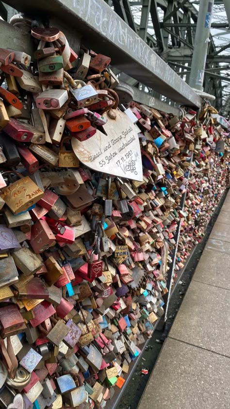 German Boyfriend Aesthetic, Koln Germany Aesthetic, Germany Aesthetic Vintage, German Core Aesthetic, Cologne Germany Aesthetic, Love Lock Bridge Paris, Love Romantic Quotes, German Aesthetic, Erasmus Bridge