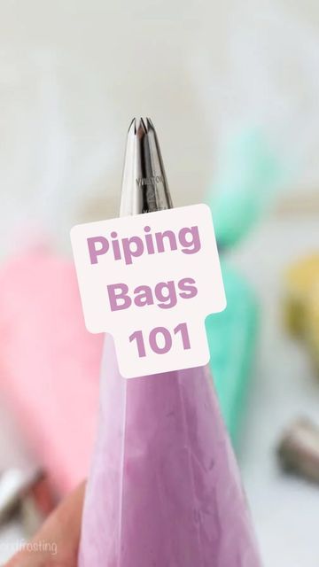 Julianne Beyond Frosting ™️ on Instagram: "Don’t let the piping bag intimidate you! Here’s a few simple tips to get started. * Only fill the bag 1/2-2/3 full, it makes to easier to hold and use, plus your hands warm up the frosting as you work and this helps prevent that from happening. * store leftover frosting in an airtight container in the fridge or freezer * clean piping tips and couplers with hot, soapy water and dry thoroughly before using Click the link in profile for more tips: ht Piping Bag, Piping Icing, Icing Tips, Piping Tips, Airtight Containers, Piping, Cookie Jars, Hand Warmers, Frosting