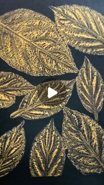 Sheet Metal Art, Gold Foil Art, Gel Printing, Gelli Arts, Design Texture, Clay Crafts Air Dry, Foil Art, Gold Foil Print, Gold Paper