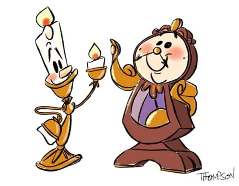 Steve Thompson Disney, Lumiere Disney, Steven Thompson, Steve Thompson, Cute Art Drawings, Stephen Thompson, Xray Markers, Disney Mignon, Disney Doodles