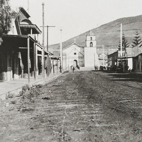 Ventura's Chinatown with Ventura Mission at the far end of street Ventura County California, Ventura Homes, Ventura Beach, 1920 Art, Newbury Park, California Missions, Los Angeles Neighborhoods, Ventura California, Beautiful California