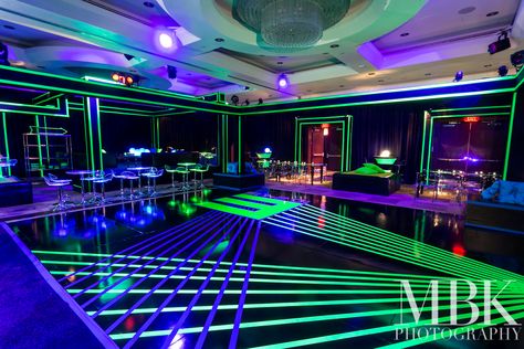 Tron Themed Party, Tron Party, Robot Room, Gaming Center, Cocktail Decoration, Bar Mitzvah Party, Space Theme, Party Entertainment, Bar Mitzvah