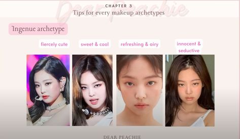 Ingenue Makeup, Makeup Types, Slay Makeup, Style Analysis, Soft Makeup Looks, Facial Aesthetics, Diamond Face Shape, Makeup Board, Types Of Makeup