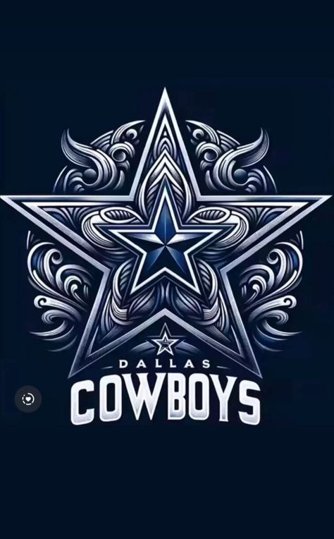 Cowboys Art Football, Cowboys Logo Design, Dallas Cowboys Star Logo, Dallas Cowboys Star Tattoo, Dallas Cowboys Wallpaper Backgrounds, Dallas Cowboys Drawings, Moons Wallpapers, Nfl Artwork, Dallas Cowboys Tattoo