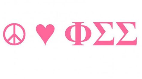 . Sorority Canvas Phi Sigma Sigma, Tri Sigma Graphic, Phi Sigma Sigma Graphic, Carleton University, Phi Sigma Sigma, Delta Gamma, Messenger Logo, Peace Love, Sorority