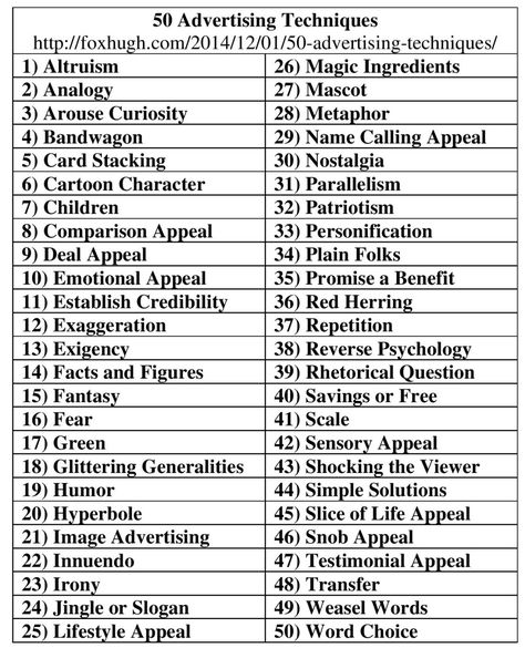 50 Advertising Techniques Table R Controlled Vowels Activities, Current Events Worksheet, Esl Reading Comprehension, Logic And Critical Thinking, Health And Safety Poster, Persuasive Techniques, Advertising Techniques, Advertising Slogans, Job Skills