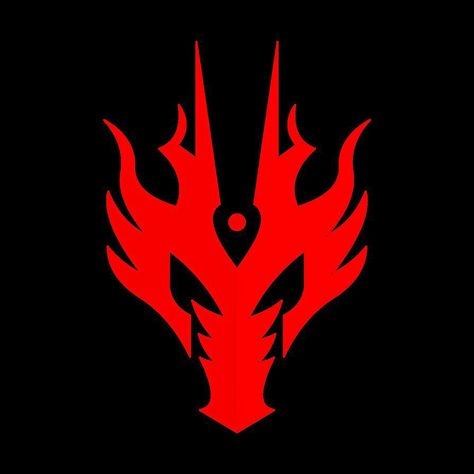 Kamen Rider Ryuga, Kamen Rider Art, Fate Tattoo, Dragon Emblem, Dragon Tattoo Drawing, Dragon Symbol, Fantasy Logo, He Is The One, Cool Symbols