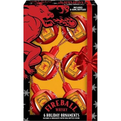 Fireball Ornament Gift Pack | Total Wine & More Fireball Whiskey, Whisky Tasting, Total Wine, Gift Pack, Holiday Ornament, Gift Packs, Wine And Spirits, Ornament Gifts, Celebration Of Life