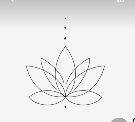 Buddah Tattoo Designs, Waterlilly Tattoo, Lotus Flower Tattoo Ideas, Simple Lotus Flower Tattoo, Flor Tattoo, Protection Tattoo, Lotus Flower Tattoo Design, One Line Tattoo, Lotus Tattoo Design