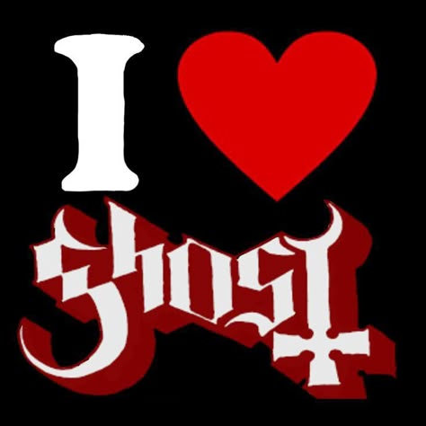 Love Ghost, Ghost Band, Ghost, I Love, Band, Red