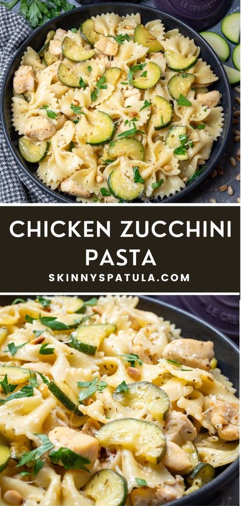 Chicken Zucchini Asparagus Recipes, Skillet Lemon Parmesan Chicken Zucchini, Dinner With Zucchini And Chicken, Easy Family Chicken Recipes, Chicken Sausage And Zucchini Pasta, Chicken Zucchini Onion Recipes, Pasta Chicken Recipes Healthy, Pasta And Zucchini Recipes Healthy, Simple Chicken And Veggies Recipes