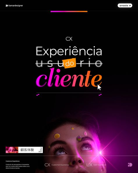 Já ouviu falar em Customer Experience? CX?

#socialmedia #post #carrossel #design #infoproduto Creative Carousel Design, Brand Social Media Design, Instagram Carousel Design, Post Instagram Design, Instagram Post Inspiration, Illustration Design Poster, Mailing Design, Post Linkedin, Social Media Campaign Design