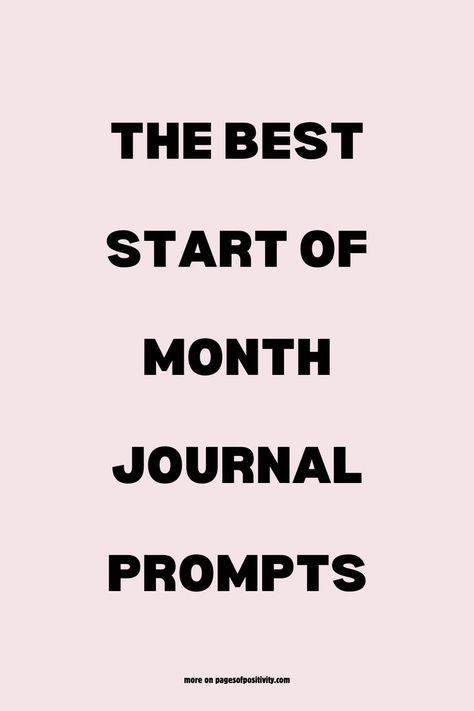 Kick off the new month with these new month journal prompts. Use monthly recap journal prompts to reflect on past experiences and monthly check-in journal prompts to assess your feelings. Start with 1st of the month journal prompts to set intentions. Plan ahead with monthly goals journal prompts and engage in monthly reflection and end of month reflection. These start of month journal prompts and month reflection journal prompts will help you create a meaningful monthly routine. Month Reflection Journal, Monthly Goals Journal, New Month Journal Prompts, New Month Journal, Goals Journal Prompts, End Of Month Reflection, Morning Journal Ideas, Month Journal Prompts, 5 Min Journal