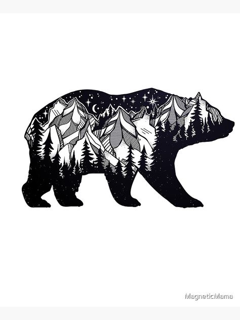 Arte Haida, Wanderlust Stickers, Bear Tattoo Designs, Bear Tattoos, California Bear, Bear Silhouette, Bear Tattoo, Bear Decor, Laser Cut Metal