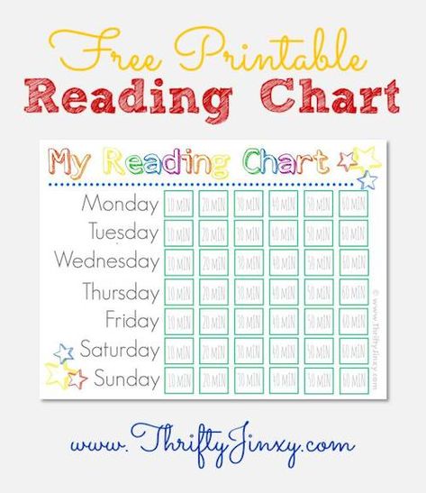 Print and use this FREE Printable Reading Chart to help encourage your child to read more each day.   Also find out how you can get FREE Scholastic books from Kellogg's and Walmart! #ad #Back2SchoolReady Book Reward Chart, Easy Reader Books Free Printable, Book Reading Reward Chart, Summer Reading Reward Chart, Kids Reading Log Free Printable, Reading Support, Reading Rewards, Chart School, Parent Newsletter