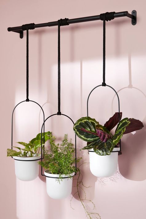 Time For an Upgrade? Shop the 99 Stunning Decor Pieces Your Home Is Missing Large Hanging Planters, Hanging Plants Outdoor, Grow Room, Metal Plant Stand, House Plants Decor, Indoor Outdoor Pillows, Hanging Planter, Hanging Planters, Hanging Plants