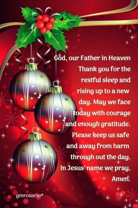 Thank God For Life, Holiday Prayers, December Blessings, Divine Inspiration And Prayers, December Scriptures, Christmas Eve Quotes, Prayer For The Sick, Christmas Prayers, Christmas Wishes Greetings