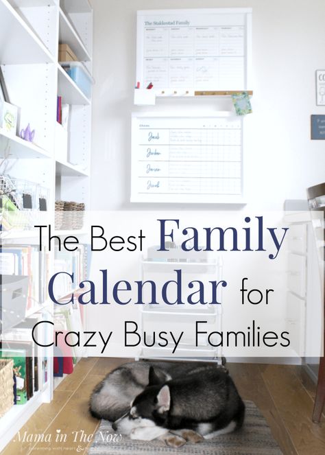 If you family is crazy busy and you are having a hard time keeping organized, you have to take a look at the best family calendar ever. These calendars and tips are perfect for families. How does a family with four active kids stay organized? Get the tips and tricks that I have found perfect for our crazy busy family, and find the best planning tools for your family - right here! Discover what has worked for us and how it has changed our family. #ad #organization #parenting #family #tips Family Calendar Ideas, Big Family Organization, Family Organisation, Busy Family Organization, Family Organization, Block Scheduling, Family Quotes Funny, Family Tips, Family Schedule