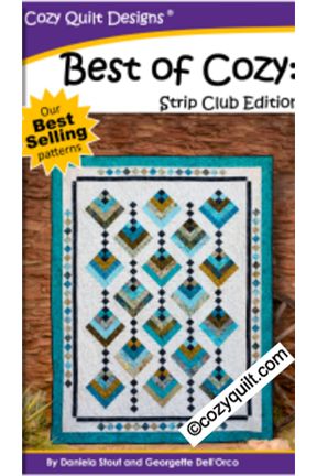 Hanging Gardens Cozy Quilt Designs, Creating Patterns, Quilt Pattern Book, Hanging Gardens, Strip Pattern, Jelly Rolls, Cozy Quilts, Booklet Design, Jellyroll Quilts