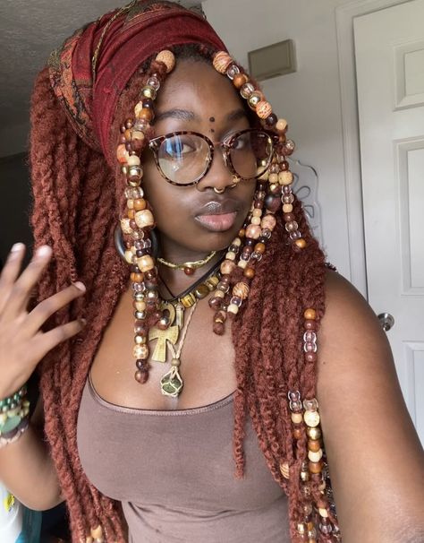 Earthy Girl Hairstyles, Earthy Hairstyles Black Women, Earthy Hairstyles, Earthy Fits, Headwrap Hairstyles, Earthy Girl, Find Hairstyles, Locs Styles, Loc Hairstyles