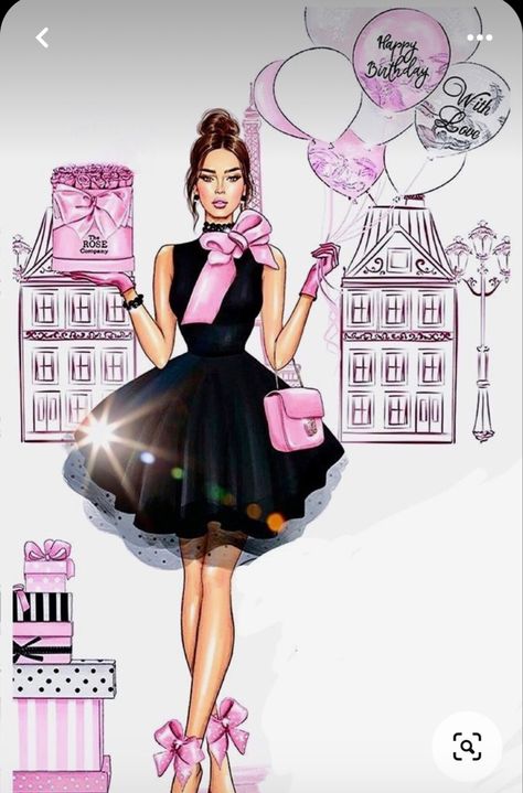 Drawing Happy Birthday, Birthday Cake Clipart, Journaling Images, Alice In Wonderland Fanart, Fashion Paintings, Birthday Cards Images, Drawing Happy, Cake Clipart, Sister Photography