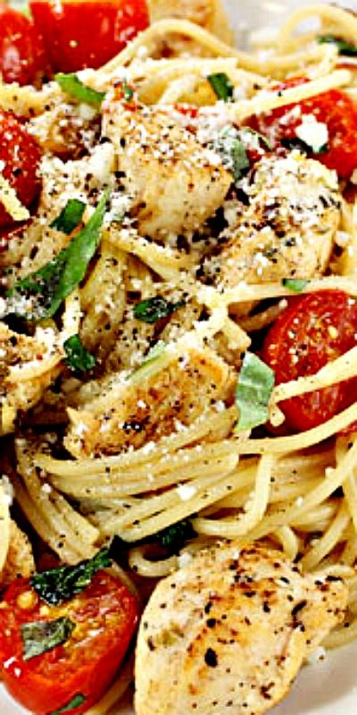 Chicken Grape Tomato Recipe, Spaghetti With Grape Tomatoes, Chicken And Grape Tomatoes Recipes, Chicken Cherry Tomato Recipe, Recipes Using Grape Tomatoes, Recipes With Grape Tomatoes, Pasta With Grape Tomatoes, Grape Tomato Recipes, Pasta With Chicken