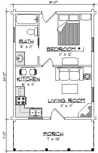 16x26 Floor Plans, 16x24 Cabin Floor Plans Layout, 16x24 Tiny House, 16x24 Floor Plans Tiny House, 16x24 Cabin Floor Plans, Tiny Home Layout Floor Plans, One Room Cabin Plans, Bunkie Plans, Small Cabin Kits