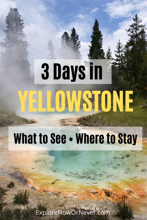 Yellowstone Itinerary, Yellowstone Lake, Yellowstone National Park Vacation, Yellowstone Vacation, Grand Prismatic, Lamar Valley, Destination Vacation, Usa Bucket List, Yellowstone Trip